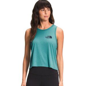 The North Face‎ Crop Tank Turquoise Women’s Size XL Boxy